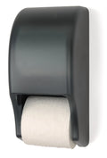 Palmer Fixture RD0028-01 Two-Roll Standard Tissue Dispenser, Dark Translucent