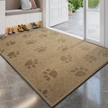 YDKGL Welcome Door Mat 17x30 Non Slip Rubber Backing Front Door Mat Indoor Entrance Dirt Trapper Low-Profile Doormat Absorbent W