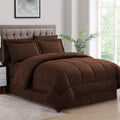 Twin Comforter Set 6 Piece Bed in a Bag with Bed Skirt, Fitted Sheet, Flat Sheet, 1 Pillowcase, and 1 Pillow Sham, Twin, Dobby C