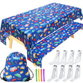 Tudomro Camping Tablecloth with Picnic Bench Covers, Picnic Table Cover Fits 4ft to 7ft Picnic Tables, Washable Reusable Polyest