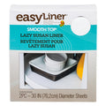 Smooth Top EasyLiner Lazy Susan Liner Kit - Easy to Install, Circular, Non Slip Shelf Liner for Lazy Susan Kitchen Cupboards and