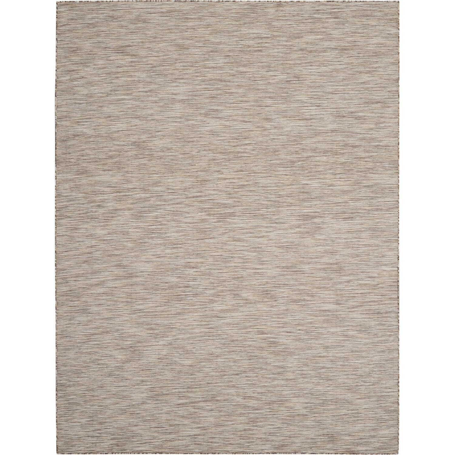 Nourison Positano Indoor-Outdoor Beige 6 x 9 Area Rug, Easy Cleaning, Non Shedding, Bed Room, Living Room, Dining Room, Backya