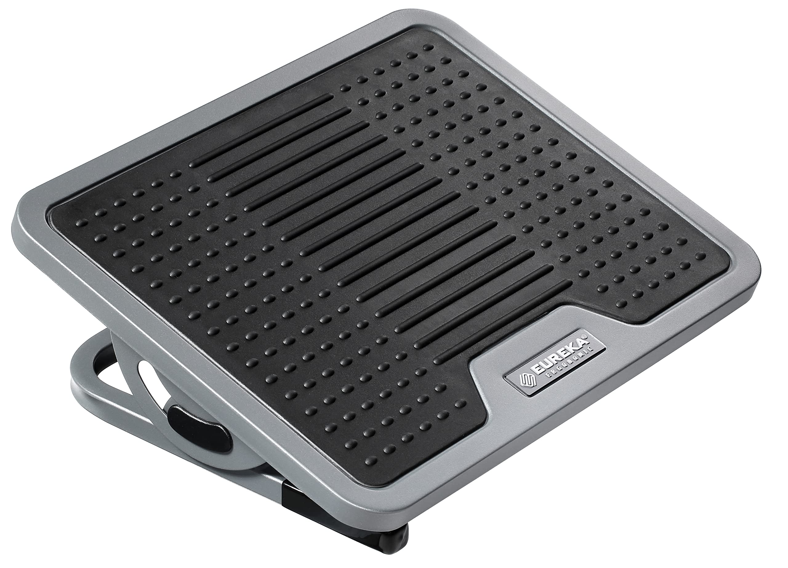EUREKA ERGONOMIC Tilt Adjustable Footrest, Foot Rest for Under Desk at Work with Massage Surface, Office Foot Rest Under Desk wi