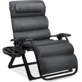 Best Choice Products Oversized Zero Gravity Chair, Folding Outdoor Patio Recliner, XL Anti Gravity Lounger w/Removable Cushion, 