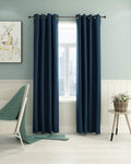 Furinno Collins Curtain 42x84 inches, Dark Blue