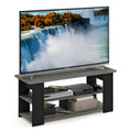 Furinno JAYA TV Stand, French Oak Grey/Black