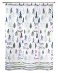 Avanti Linens - Fabric Shower Curtain, Holiday Bathroom Decor (Christmas Trees Collection, 72)