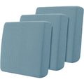 Hokway Stretch Couch Cushion Slipcovers Reversible Cushion Replacement Slipcovers Sofa Cushion Coversr(Smoky Blue, 3)