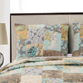 Greenland Home Elle Pillow Sham, King, Green