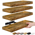 Sorbus Floating Shelves for Wall, Bathroom Shelves Wall Mounted for Kitchen, Bedroom, Living Room, Bathroom Storage, Over Toilet