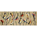 Liora Manne Frontporch Indoor/Outdoor Rug, 2 ft x 5 ft, Birds Multi