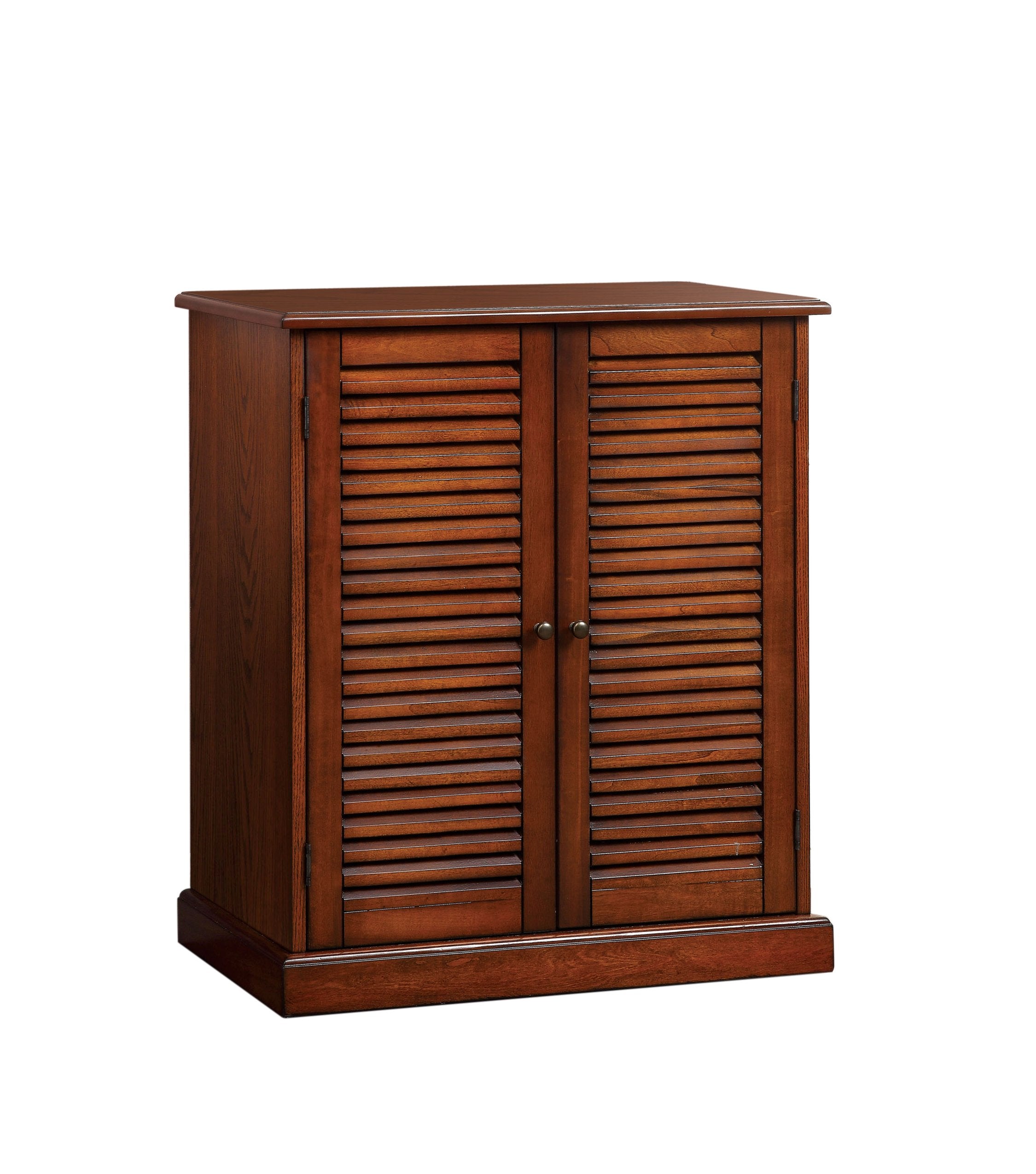 Furniture of America Laires Shoe Cabinet, Oak