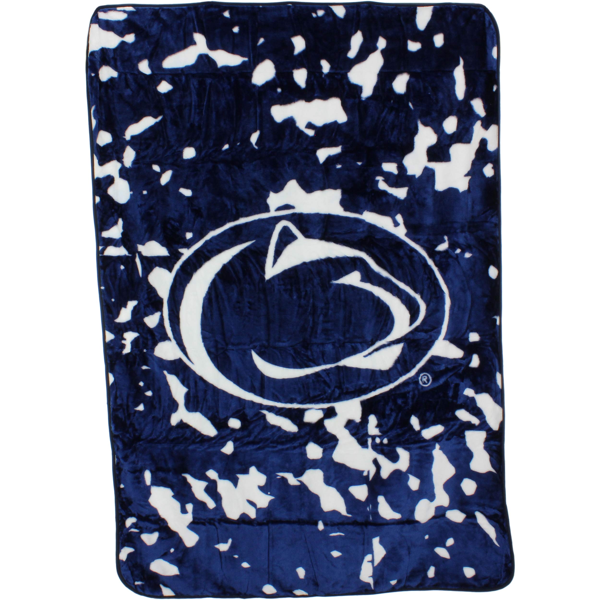 College Covers Penn State Nittany Lions Soft Rachel Plush Throw Blanket, 63 x 86