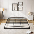 IDEALHOUSE Low Profile King Bed Frame, 6 Inch Heavy Duty Metal King Size Platform Bed Frame, Mattress Foundation with Steel Slat