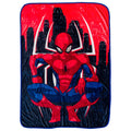 Silver Buffalo Marvel Spider-Man 45 x 60 Fleece Throw, Soft and Cozy Blanket, 185 GSM