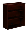 HON 94000 Series Bookcase Hutch, 35.75w X 14.31d X 37h, Mahogany