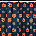 College Covers Everything Comfy Auburn Tigers Bright and Colorful Shower Curtain Cover 70 x 72