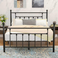 VECELO Full Size Metal Platform Bed Frame with Headboard and Footboard, Heavy Duty Slat Support/No Box Spring Needed Mattress Fo