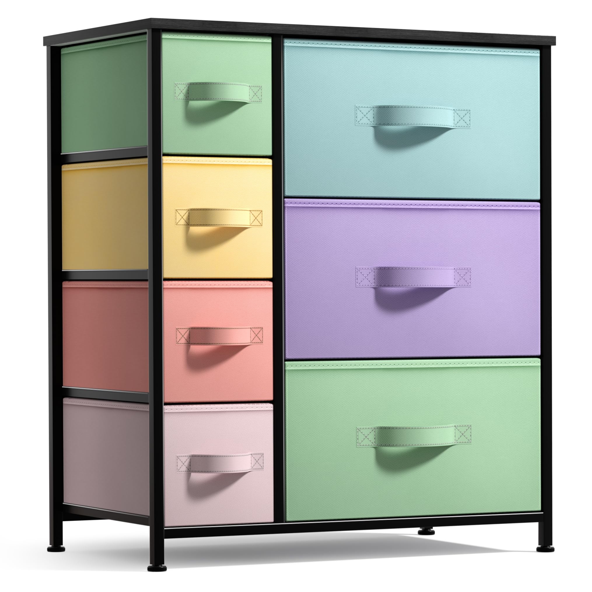 Sorbus Dresser with 7 Drawers - Furniture Storage Chest for Kids, Teens, Bedroom, Nursery, Playroom, Clothes, Toy Organization -