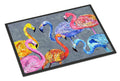 Carolines Treasures Flamingo Six Senses Doormat, 18 x 27, Multicolor