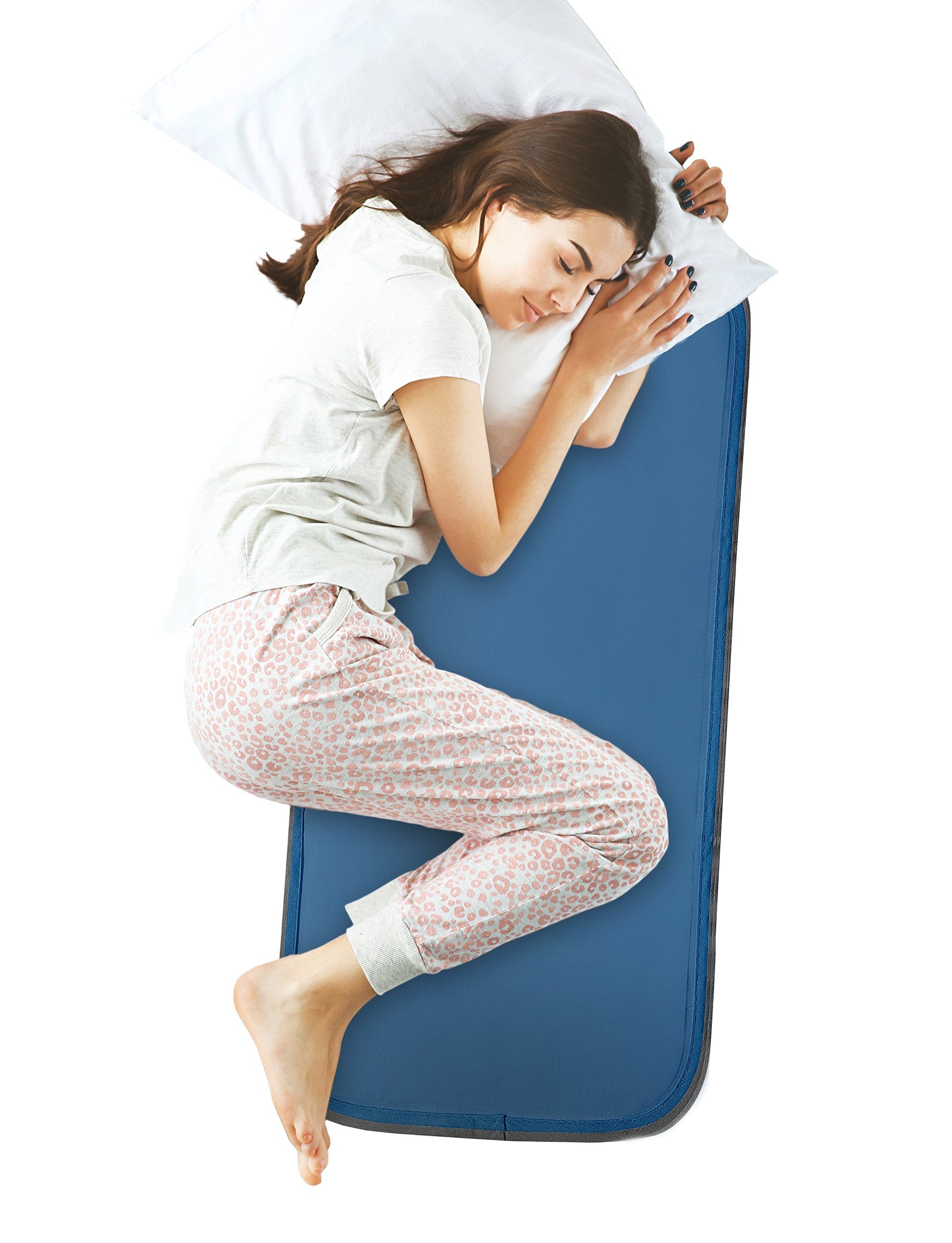 Cool Care Technologies Cooling Pad for Bed - Pressure Activated Gel Cooling Mattress Pad Provides Instant Cool Relief for 1 to 3
