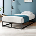 ZINUS Joseph 10 Inch Platform Bed Frame, Wood Slat Support, No Box Spring Needed, Eco Friendly WonderBox(TM) Packaging, Easy Ass