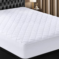 Utopia Bedding Quilted Fitted Mattress Pad, King Size, Elastic Fitted Mattress Topper Protector and Cover Stretches up to 16 Inc