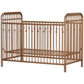Little Seeds Monarch Hill Ivy Metal Baby Crib, Black