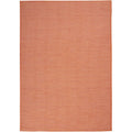 Nourison Positano Indoor-Outdoor Terracotta 5 x 7 Area Rug, Easy Cleaning, Non Shedding, Bed Room, Living Room, Dining Room, B