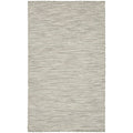 Nourison Positano Indoor/Outdoor Light Grey 3 x 5 Area Rug, Easy Cleaning, Non Shedding, Bed Room, Living Room, Dining Room, B