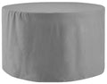 Crosley Furniture Patio Furniture Covers, Waterproof Round Outdoor Dining Table Cover for Deck, Gray