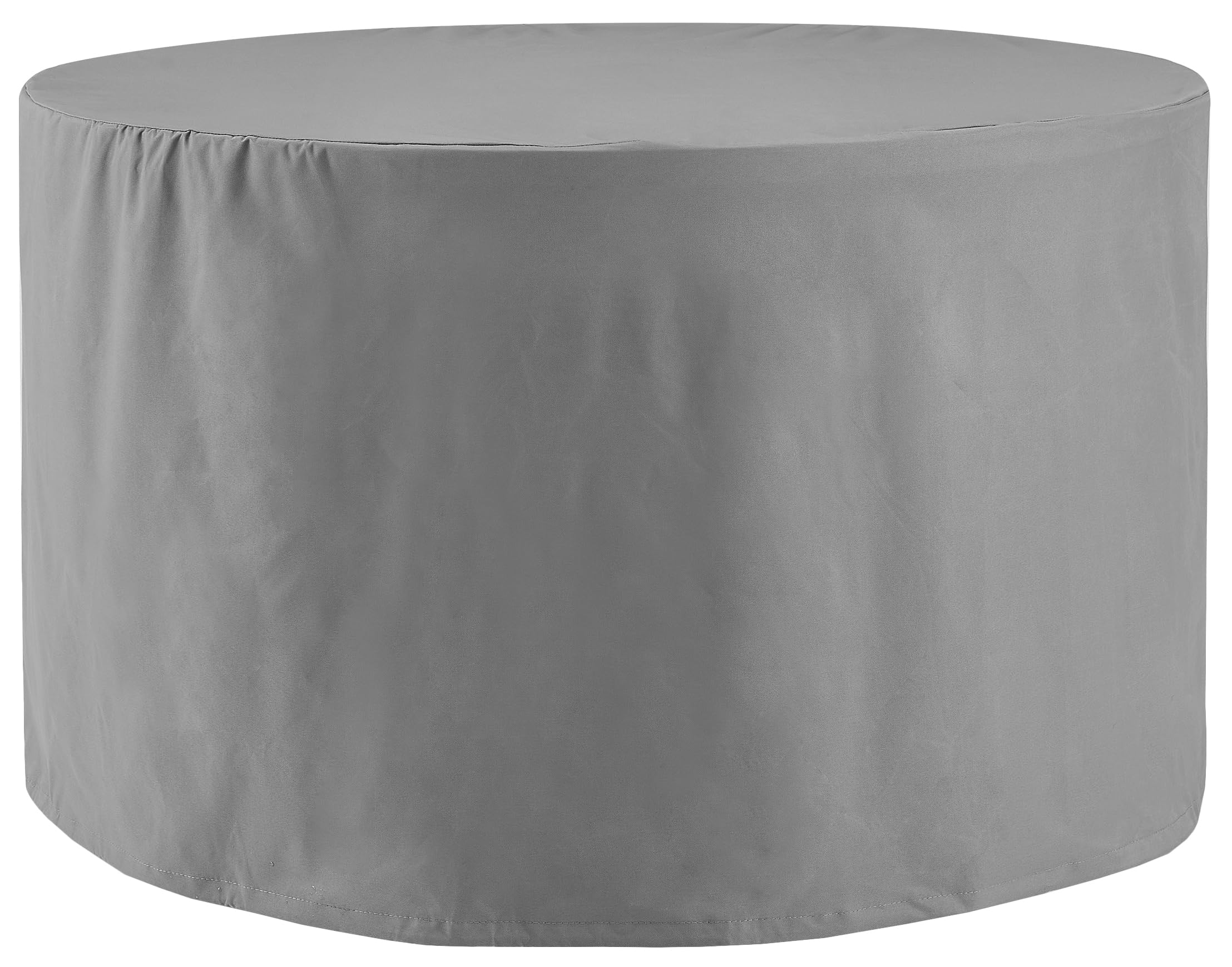 Crosley Furniture Patio Furniture Covers, Waterproof Round Outdoor Dining Table Cover for Deck, Gray