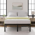 ZINUS Yelena 18 Inch Metal Platform Bed Frame, Steel Slat Support, No Box Spring Needed, Eco Friendly WonderBox(TM) Packaging, E