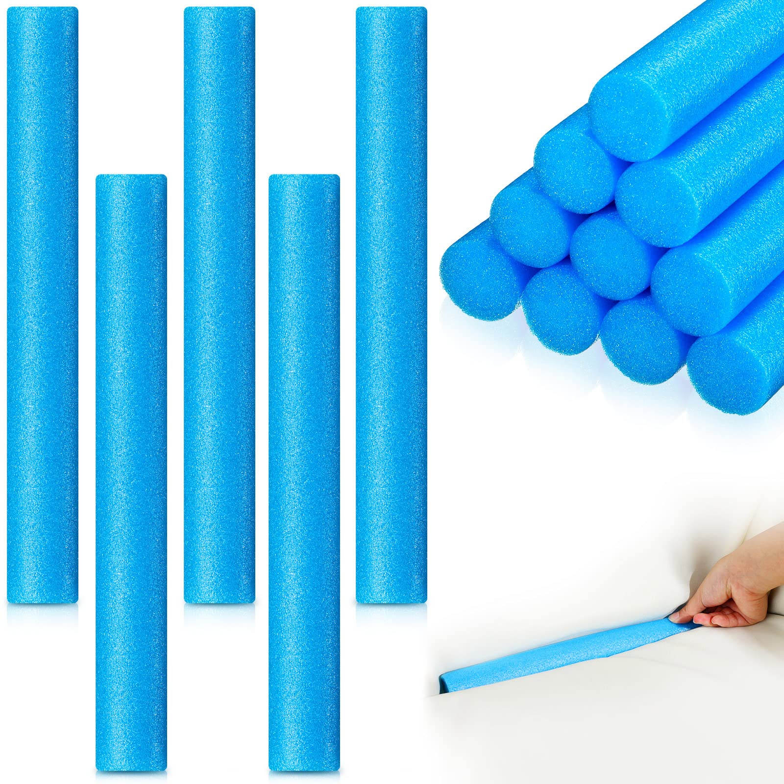 12 Pieces Sofa Slipcover Tuck Grips Stretch Non Slip Foam Stick Couch Slipcovers Stretch Stick Thicker Cushion Grip for Sofa Ess