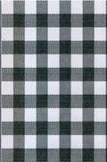 Mad Mats Buffalo Indoor/Outdoor Floor Mat (6 x 9, Black White)