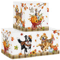 Clastyle Thanksgiving Fall Basket Pumpkin Cube Storage Unit Boxes Leaf Kallax Box for Shelves Autumn Storage Baskets for Books C