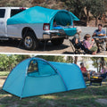 EighteenTek Truck Bed Tent Pop Up - Portable Outdoor Tents for Camping - Waterproof PU2000mm Double Layer Camper Shell Adjustabl