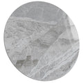 ZL ZELing Round Sintered Stone Table Top 35.4,Replacement Table Top for Indoor & Outdoor - Heat/Scratch Resistant Waterproof Cer