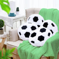 Gerrii 4 Pcs Basketball Softball Football Soccer Volleyball Tennis Pillow Sports Pillow Fluffy Plush Stuffed Throw Pillow Sport 