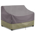KylinLucky Patio Loveseat Cover 52W x 32D x 34H inches,2-Seater Outdoor Furniture Sofa Covers Waterproof Grey