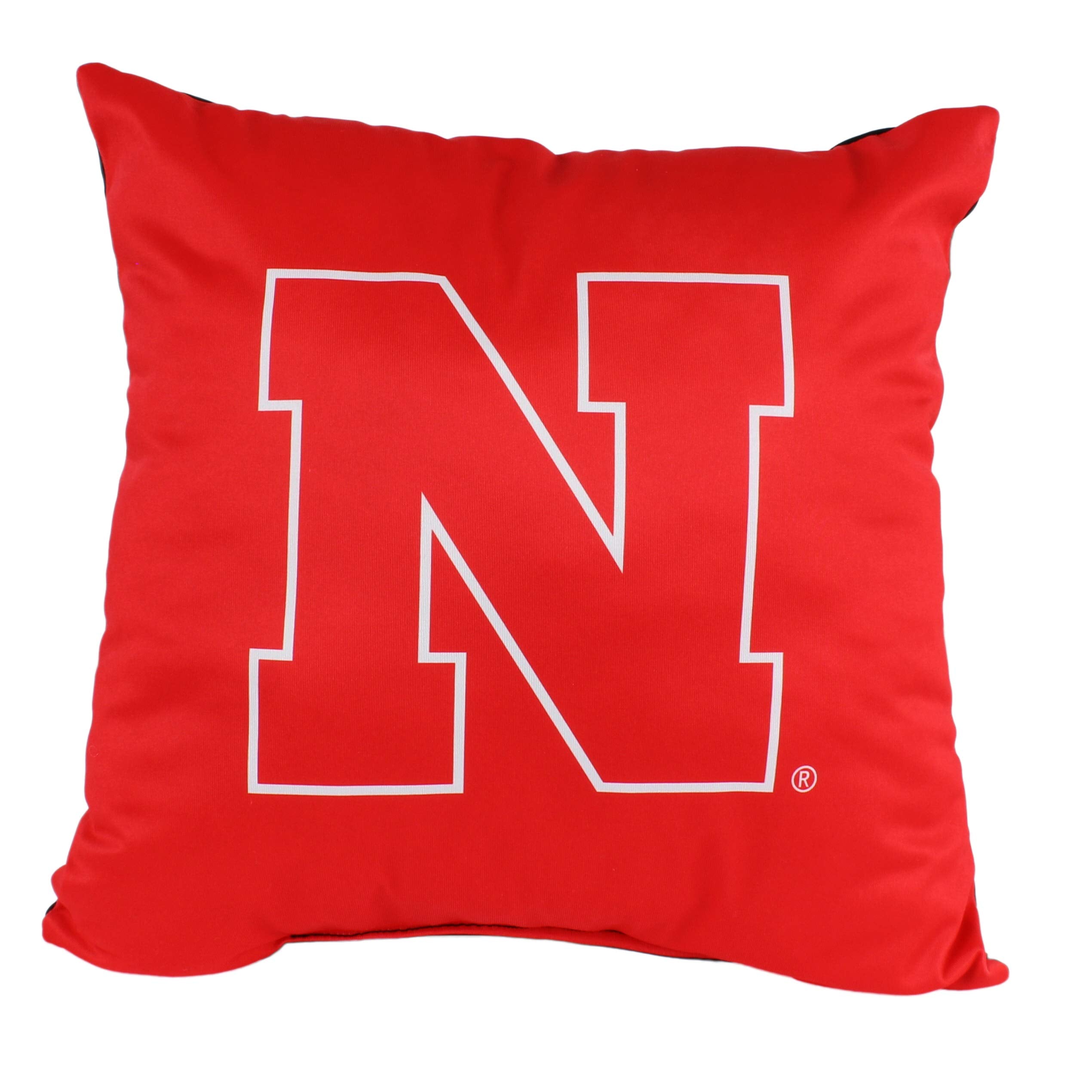 College Covers ETC DP18 Pillow, 16 x 16, Nebraska Cornhuskers
