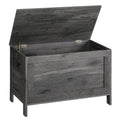 HOOBRO Toy Box, Retro Wooden Look Storage Chest with Safety Hinge, Entryway Storage Bench Supports 220 lb, 29.9 x 15.7 x 18.9 In