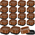 Ecally 16 Pack Furniture Risers Adjustable Bed Risers Desk Leg Risers 1.38 Stackable Heavy Duty Bed Lifts Risers Square Bed Rais