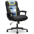 Serta Connor Executive Office Chair, Ergonomic Computer Chair with Layered Body Pillows, Contoured Lumbar, Adjustable Seat, Micr