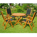 International Caravan Furniture Caceres Royl Tahiti 5-Piece Patio Set