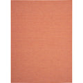 Nourison Positano Indoor-Outdoor Terracotta 6 x 9 Area Rug, Easy Cleaning, Non Shedding, Bed Room, Living Room, Dining Room, B