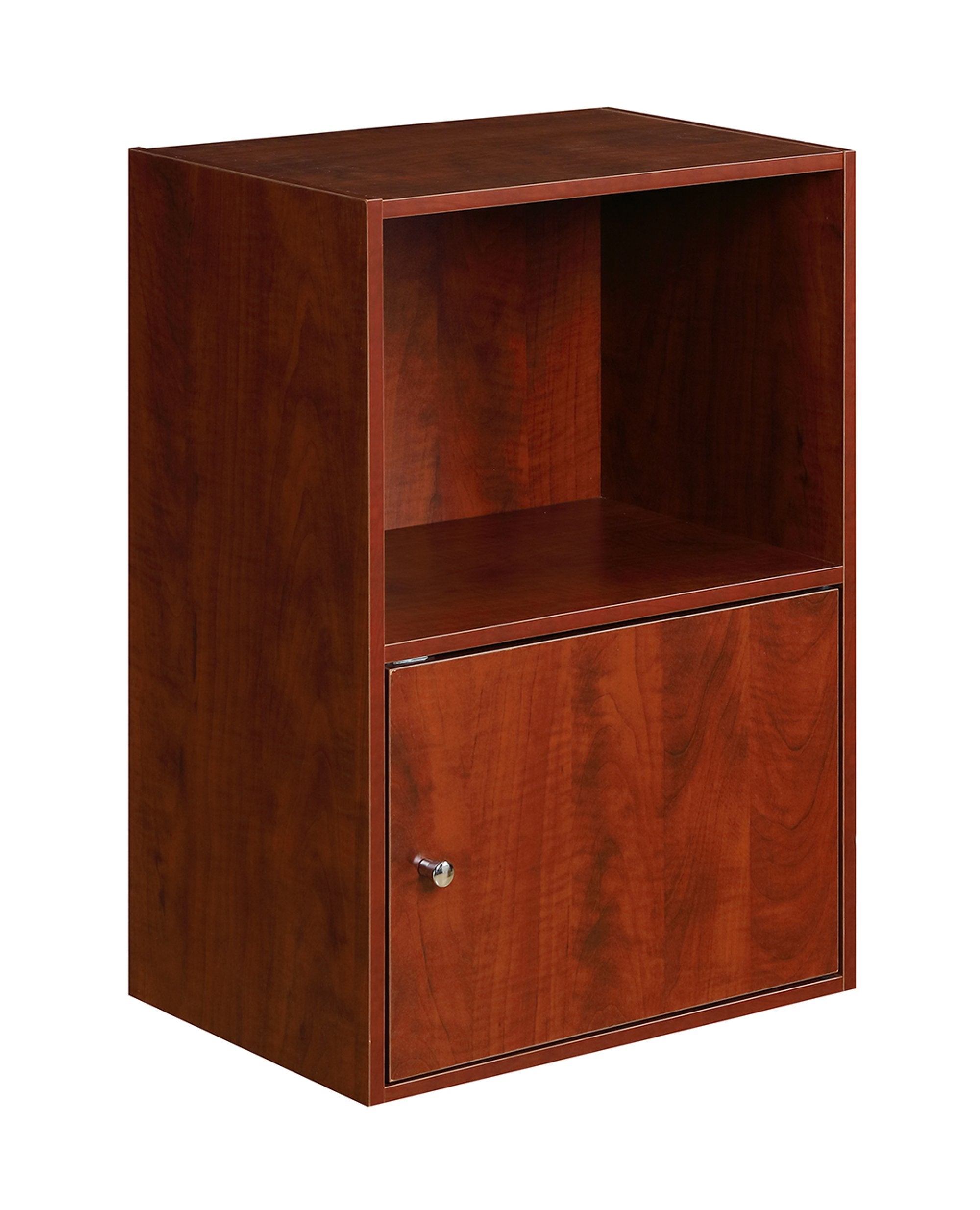 Convenience Concepts 151186CH X-Tra Storage 1-Door Cabinet, Cherry