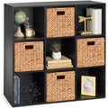 Best Choice Products 9-Cube Storage Organizer, 11in Shelf Opening, Bookcase, Display Shelf, Customizable w/ 3 Removable Back Pan