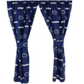 College Covers Everything Comfy Penn State Nittany Lions Curtain Panel Set, 2 Panels, 2 Matching Tie Backs, 42 inches wide by 84