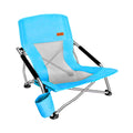 Nice C Low Beach Camping Folding Chair, Ultralight Backpacking Chair with Cup Holder & Carry Bag Compact & Heavy Duty Outdoor, C